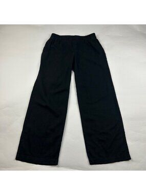 Old Navy Black Linen Blend Wide Leg Lounge Pant XS